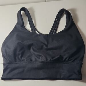 Black Strappy Sports Bra - Women Intimates & Sleepwear